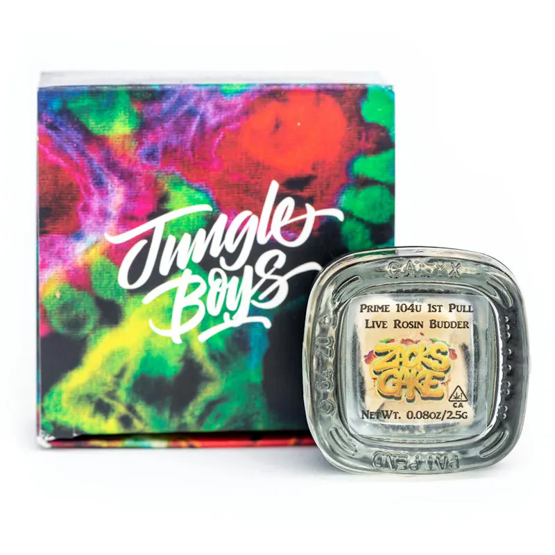 Jungle Boys Zacks Cake - 2.5g 104u Live Rosin Budder