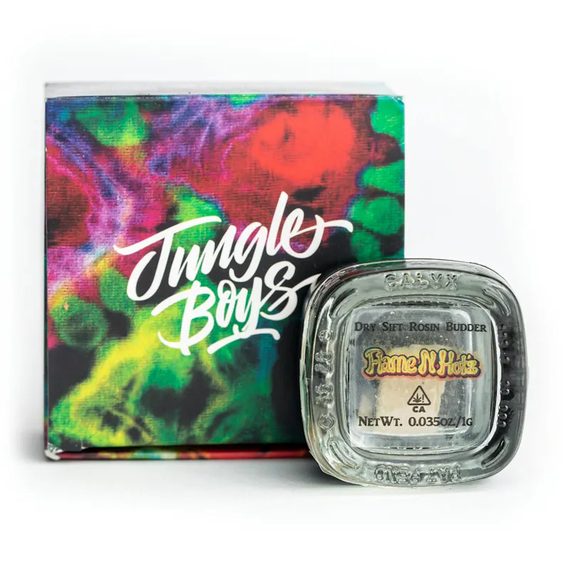 Jungle Boys Flame N Hot'z - 1g Dry Sift Rosin Budder