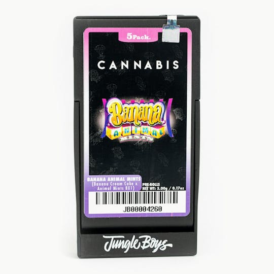 Jungle Boys - Jungle Boys | Banana Animal Mints - 1g Pre Roll (5 Pack) - 1
