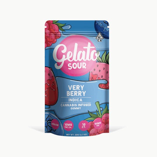 Gelato - Sour Very Berry Gummies - 1