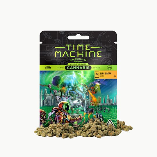 Time Machine - Blue Dream Sativa (3.5g) - 1