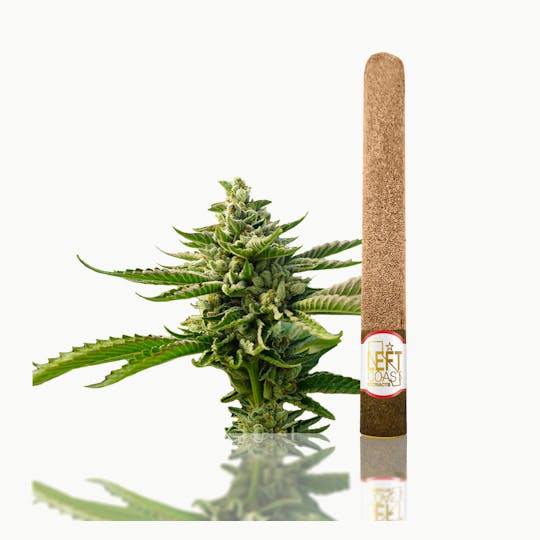 LEFT COAST - Premium Blunt Roll 2.2 Grams -Strawberry Banana- - 1