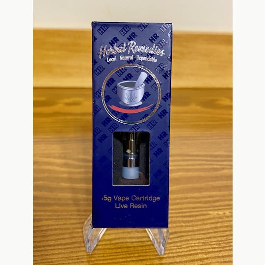 Herbal Remedies of Maine - Live Resin Cart - .5g - 1