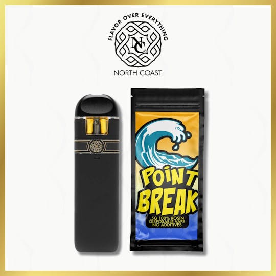 North Coast - North Coast Point Break Rosin Disposable Pod .5g - 1