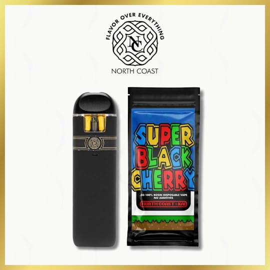 North Coast - North Coast x KAI Super Black Cherry Rosin Disposable Pod .5g - 1
