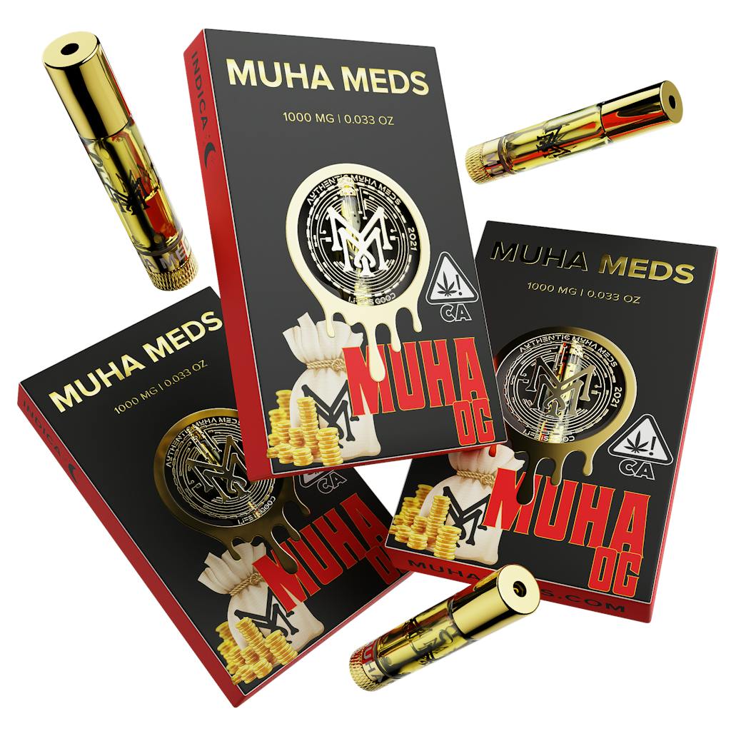 Muha OG Cartridge 1,000mg - Muha Meds