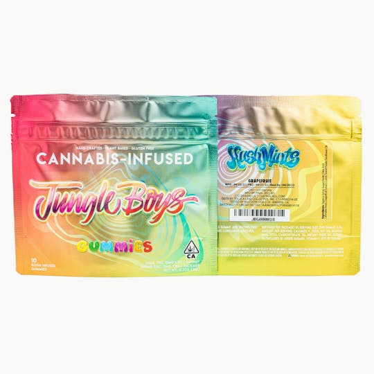 Jungle Boys - Jungle Boys | Kush Mints (Grapefruit) - 100mg Rosin Gummies - 1