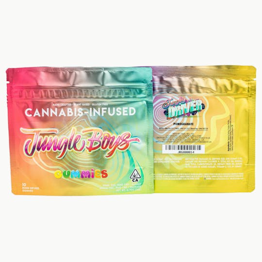 Jungle Boys - Jungle Boys | Jungle Driver (Pomegranate) - 100mg Rosin Gummies - 1