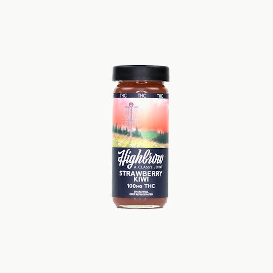 Highbrow - Highbrow Strawberry Kiwi Drink 100mg - Medical - 1