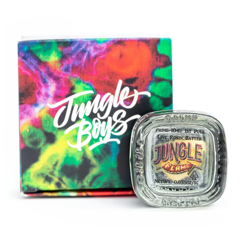 Jungle Boys Jungle Flame - 1g 104u Live Rosin Batter concentrate