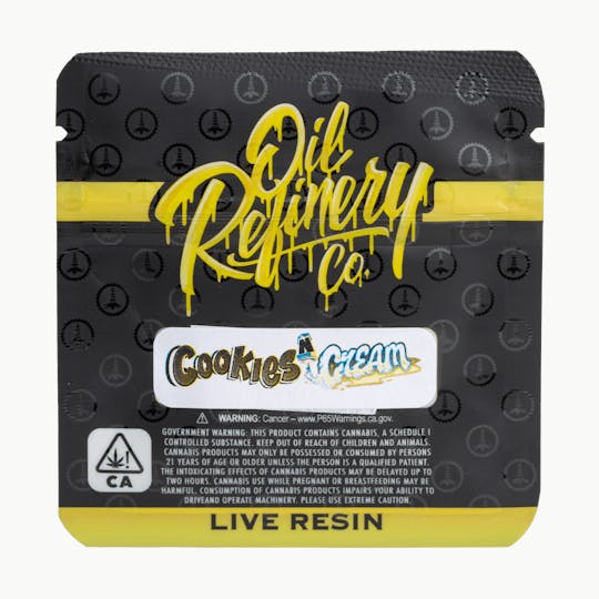 Jungle Boys - Oil Refinery Co | Cookies N Cream - .5g Live Resin - 1