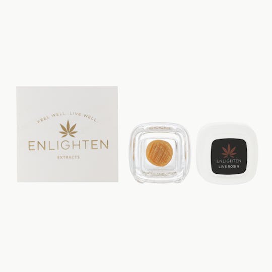 Enlighten - Platinum Punch Mints 1g Live Rosin - 1