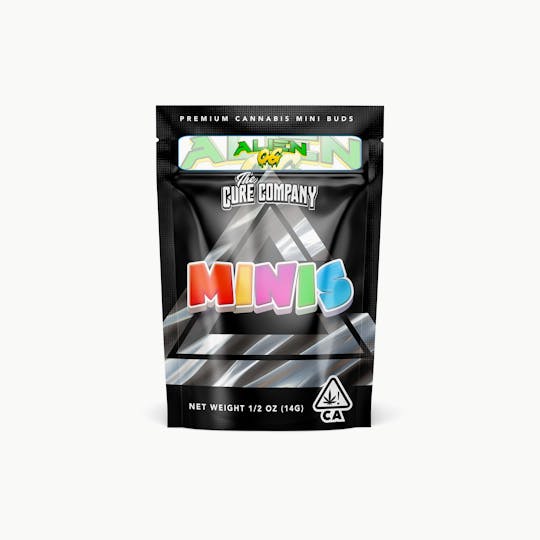 The Cure Company - The Cure Company Flower - Alien OG (Mini) 14g - 1