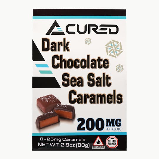 Cured - Dark Chocolate Sea Salt Caramels - 1