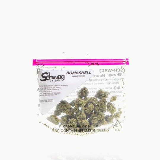 Crown Genetics - Schwag By Zips BombShell Half Ounce 14G - 1