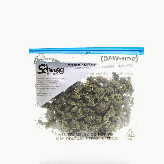 Crown Genetics - Schwag By Zips Sour Pinot Cookie Dough Half Ounce 14G - 1
