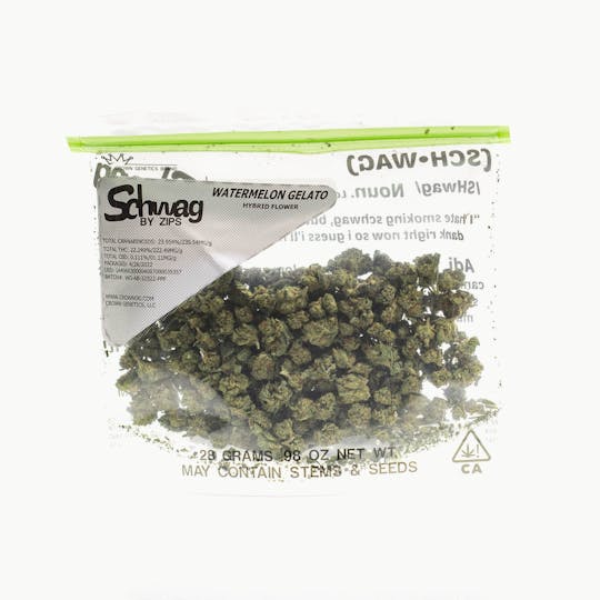 Crown Genetics - Schwag By Zips Watermelon Gelato Half Ounce 14G - 1