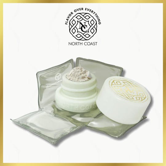 North Coast - North Coast x Rollganic Snow G Solventless Snow 1g Tier 3 - 1