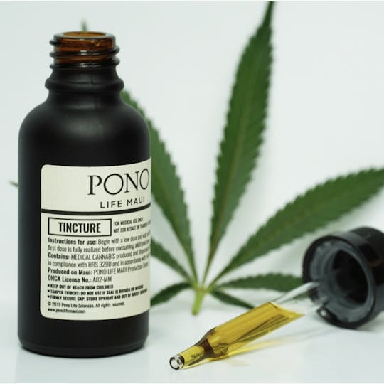 PONO LIFE MAUI - THC Tincture - 8.96mg - 1