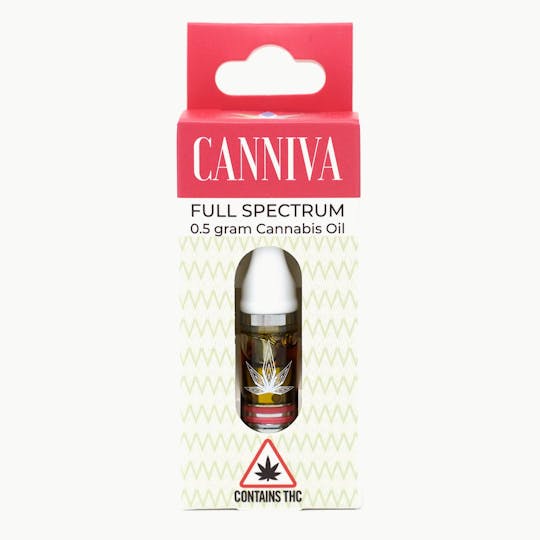 SeaWeed Co. - Canniva - Renew (Blueberry Buckle strain) Full Spectrum Vape Cartridge .5g - 1