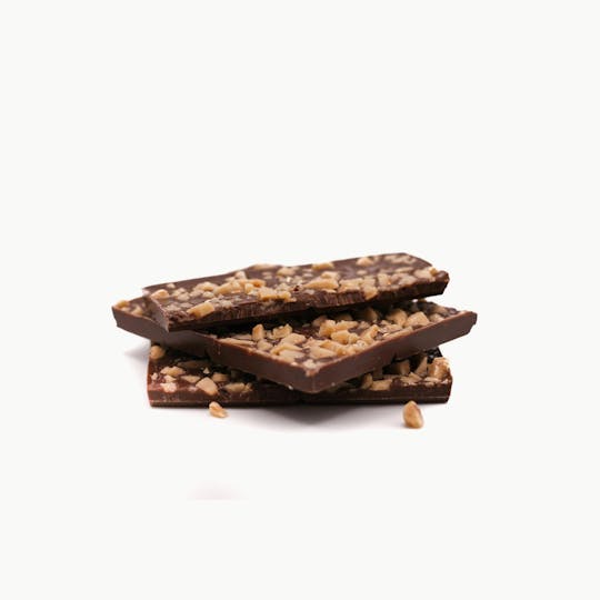 Rugged Roots - Rugged Roots - Full Spectrum Hash Rosin Toffee Chocolate Bars (100mg) - 1