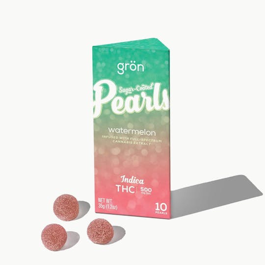 Grön Edibles - Grön THC Watermelon Pearls - Indica - 1