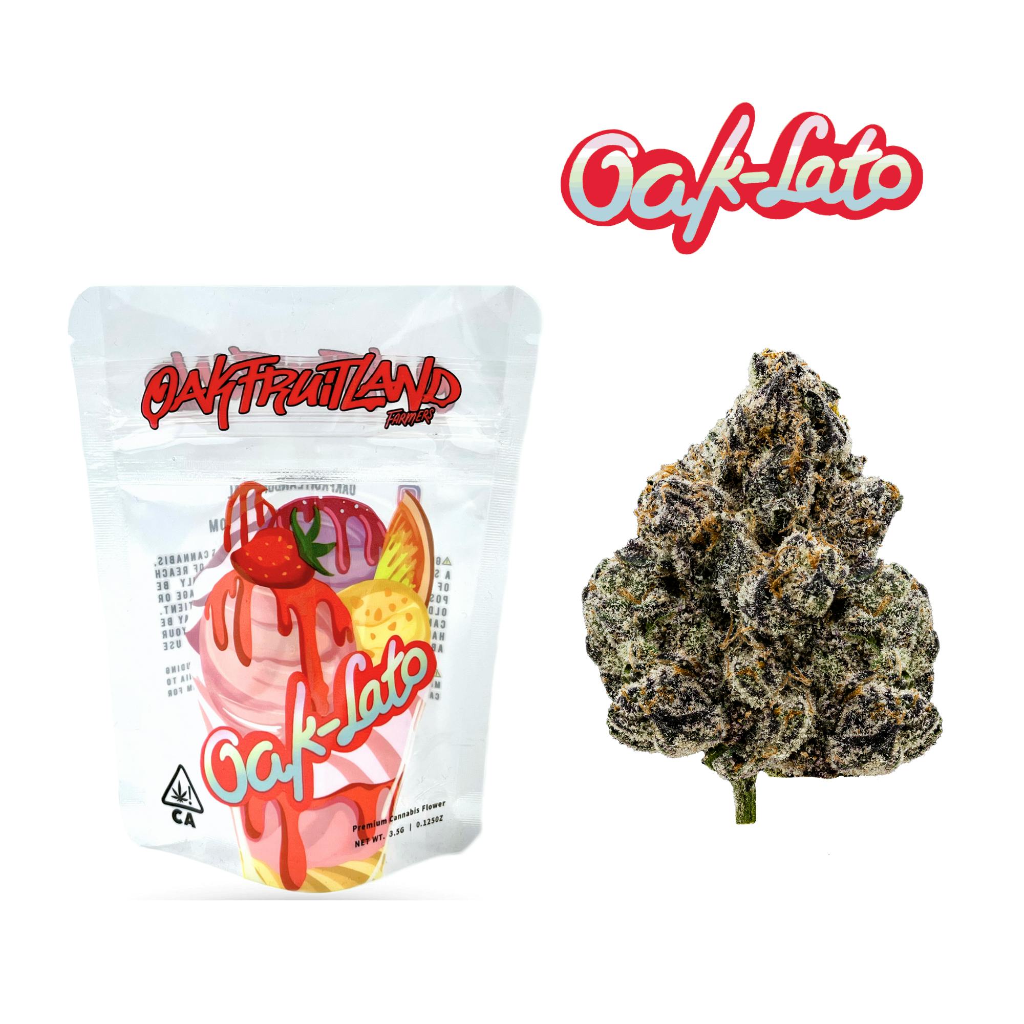 Oak-Lato Premium Flower 3.5g - Core Series - Tropicanna Dispensary