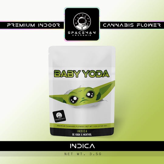 Spaceman Cannabis - Spaceman - 3.5g Flower - Baby Yoda - 1