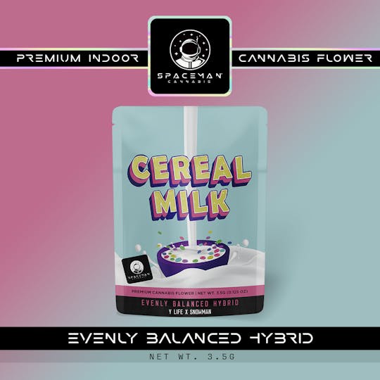 Spaceman Cannabis - Spaceman - 3.5g Flower - Cereal Milk - 1