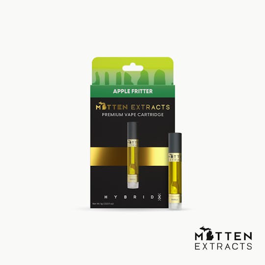 Mitten Extracts - Mitten Extracts - Apple Fritter 1g Vape Cartridge (Hybrid) - 1