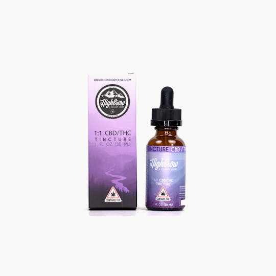 Highbrow - Highbrow 1:1 THC/CBD Tincture - 1
