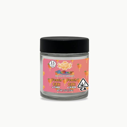 Lift Tickets - Brilliance: Peach OZK x Peach OZK - 3.5g - 1
