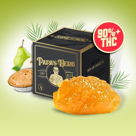 Papa's Herb - Pear Cobbler Live Resin (1g) - 1