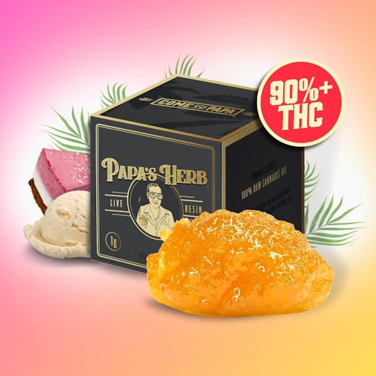 Papa's Herb - Ice Cream Cake Live Resin (1g) - 1