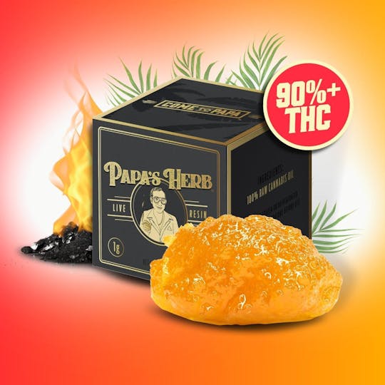 Papa's Herb - Jet Fuel Gelato Live Resin (1g) - 1