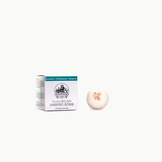 Highbrow - Highbrow Unwind CBD Bath Bomb 100mg - 1