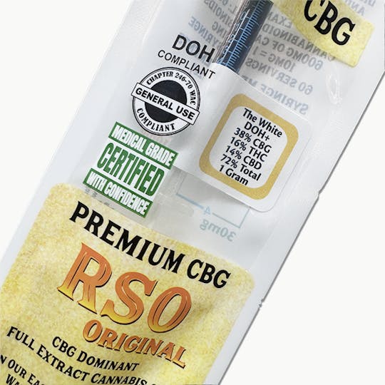 Skagit Organics - CBG RSO Original | The White CBG | 7 x 1g | DOH - 1