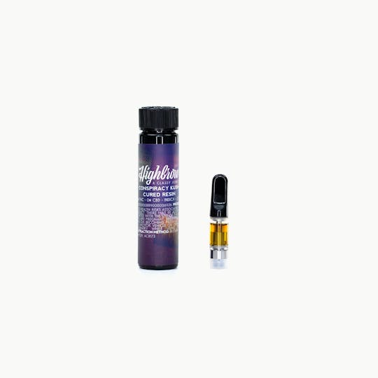 Highbrow - Highbrow Conspiracy Kush Cured Resin Cartridge 0.5g - 1