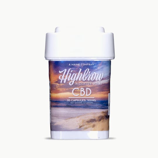 Highbrow - Highbrow CBD Capsules 100mg - 1