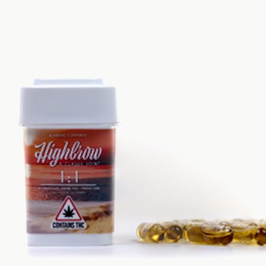 Highbrow - Highbrow 1:1 THC/CBD Capsules - 1