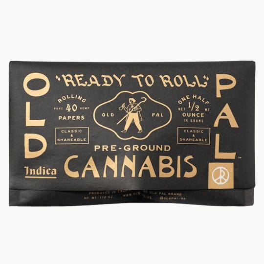 Old Pal - Ready To Roll Indica- .5oz / 14g -Las Vegas Triangle Kush - 1