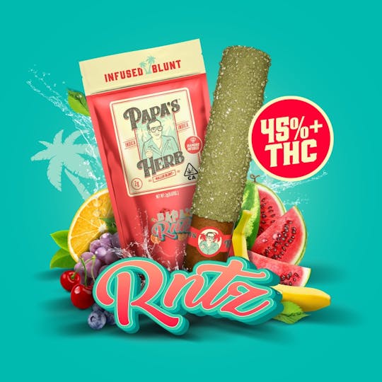 Papa's Herb - Runtz (2g) Diamond Infused Blunt - 1
