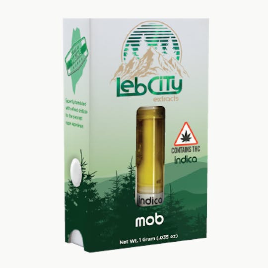 LebCity Extracts - MOB 1G Vape Cart - 1