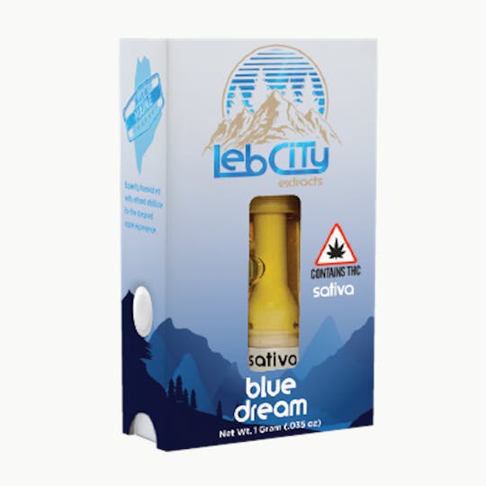 LebCity Extracts - Blue Dream 1G Vape Cart - 1