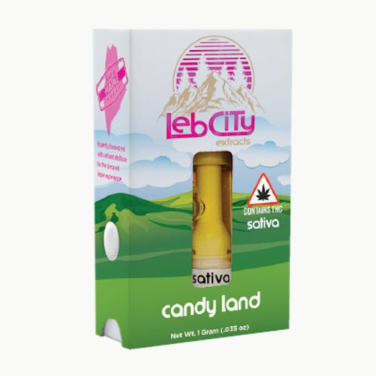 LebCity Extracts - Candy Land 1G Vape Cart - 1