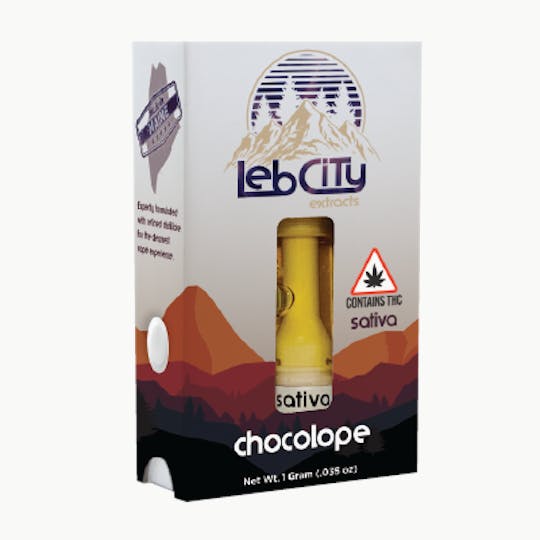 LebCity Extracts - Chocolope 1G Vape Cart - 1
