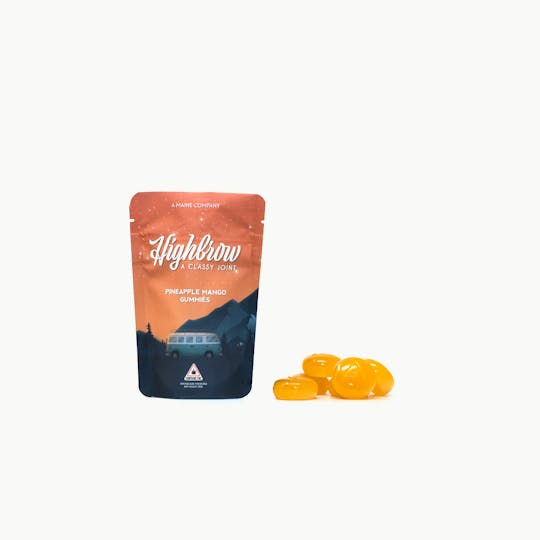 Highbrow - Highbrow Pineapple Mango Gummies 250mg - 1