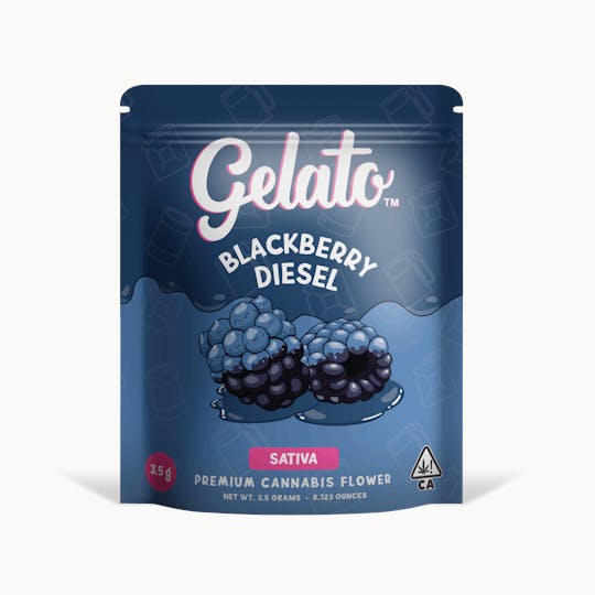 Gelato - Blackberry Diesel 1/8 - 1