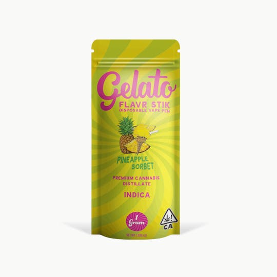 Gelato - Pineapple Sorbet Flavr Stick - 1