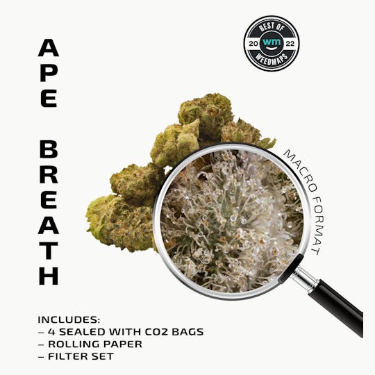 APE Premium Cannabis Corp - APE BREATH (Indica) — 14g Premium Flower - 1